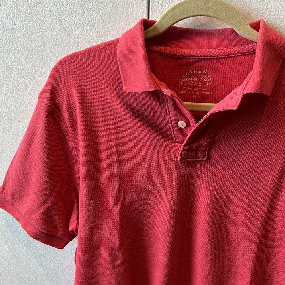 J Crew Short Sleeve Vintage Polo Shirt - Picture 5 of 5